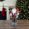 18" Standing Santa Christmas Figure Carrying Presents & Sled